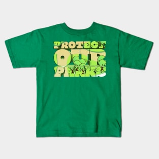 Protect Our Parks - J. Rogan Podcast Quote Kids T-Shirt